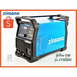 ZINSANO ตู้เชื่อม TIG รุ่นZTIG200 ตู้เชื่อมชินซาโน่ ตู้เชื่อมzinsano ตู้เชื่อมอินเวอร์เตอร์