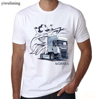 เสื้อยืดลายกราฟฟิก scania saab the kingdom of sweden malmo