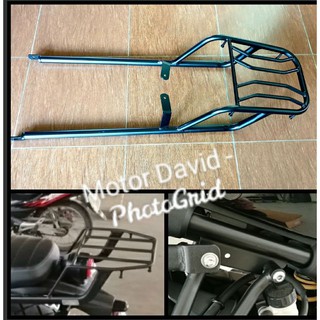 แร๊กหลัง แร๊กท้าย ตะแกรงท้าย ตะแกรงหลัง Rear Rack XSR155 ตัวยาว เหล็กหนา