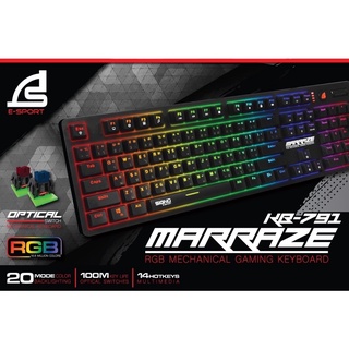 KEYBOARD (คีย์บอร์ด) SIGNO E-SPORT GAMING KB-791