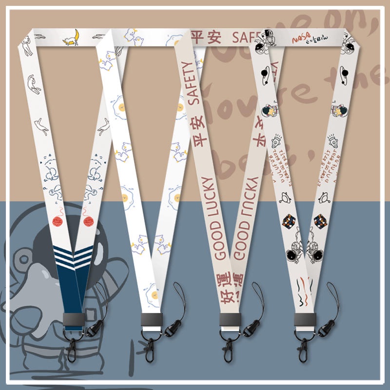 สายคล้องคอ เชือกเส้นเล็ก กันหาย สําหรับนักเรียน บัตรรถบัส เคส ทํางาน โทรศัพท์ สายรัดข้อมือ ฉลาก สามารถแขวนคอ เชือกดิสก์ U พวงกุญแจ เชือกยาว รุ่นกว้าง สายรัดข้อมือ ป้องกันการสูญหาย