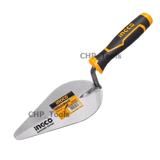 INGCO เกรียงฉาบปูน เกรียงโบกปูน สามเหลี่ยม 7 นิ้ว รุ่น HBT718 ( Bricklaying Trowel ) เกียงก่อปูน