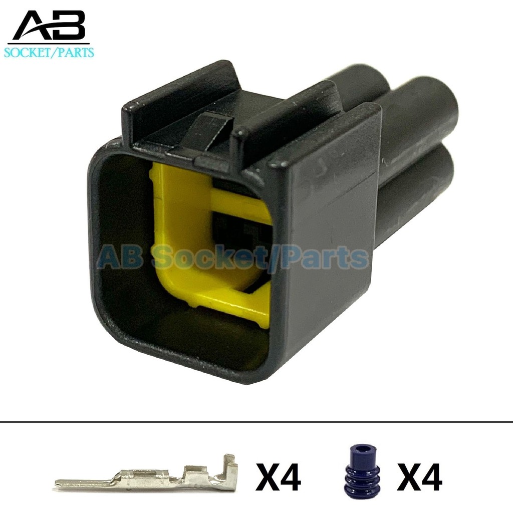 4 Pin YAMAHA LC135 135LC LC 135 CDI (ตัวผู้)ขั้วต่อซ็อกเก็ต