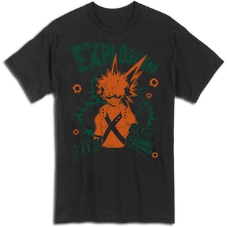 เสื้อยืด พิมพ์ลาย Great Eastern Entertainment Hero Academia-Bakugo 01 สําหรับผู้ชาย