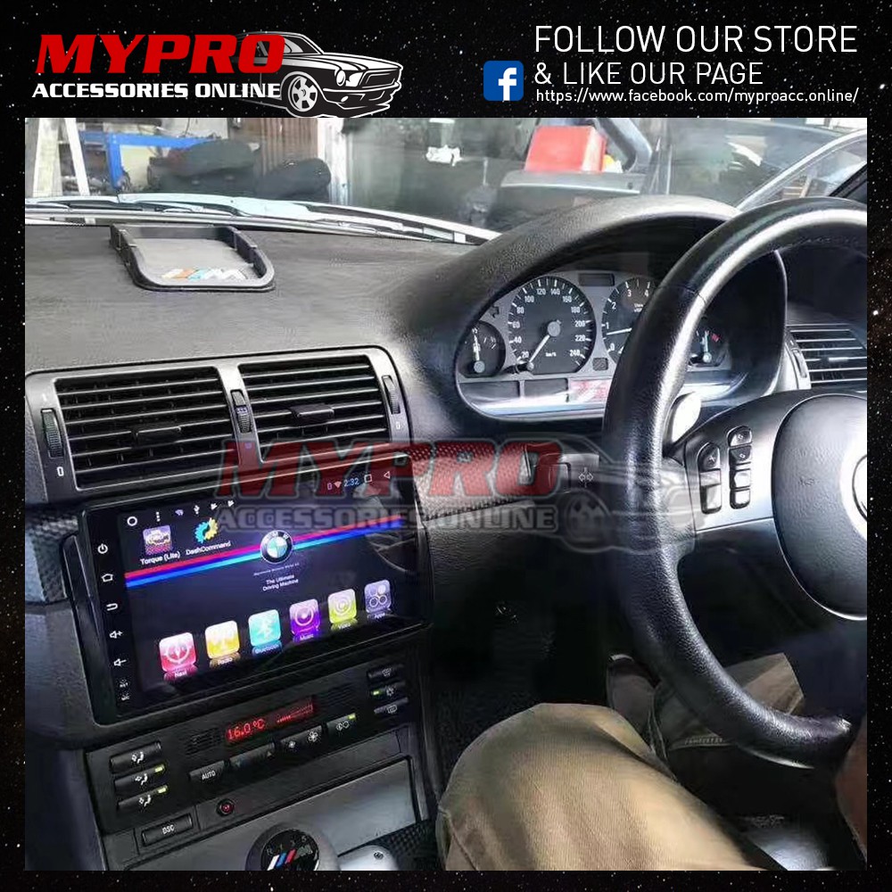 เครื่องเล่น Android ( กล้องฟรี ) สําหรับ BMW E46