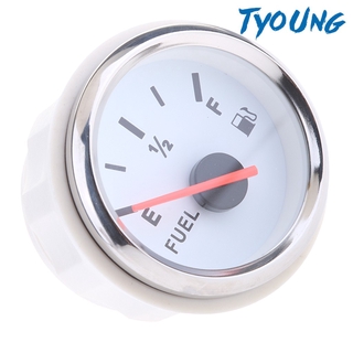 ( Tyoung ) เครื่องวัดระดับน้ํามันเชื้อเพลิง 52 มม . / 2 นิ้ว E - 1 / 2 - F Pointer Display