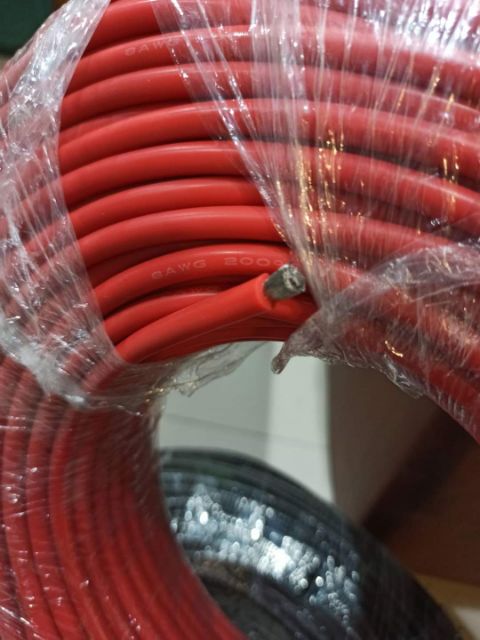 8AWG สีดำ/สีแดง สายไฟซิลิโคน ( พร้อมส่งในไทย ไม่ต้องรอนาน ) ราคา ถูกที่สุด ดีลบีเคเค แกลเลอรีภาพที่ 6