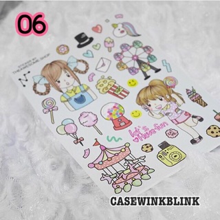 Sticker PVC ไดคัทแล้ว