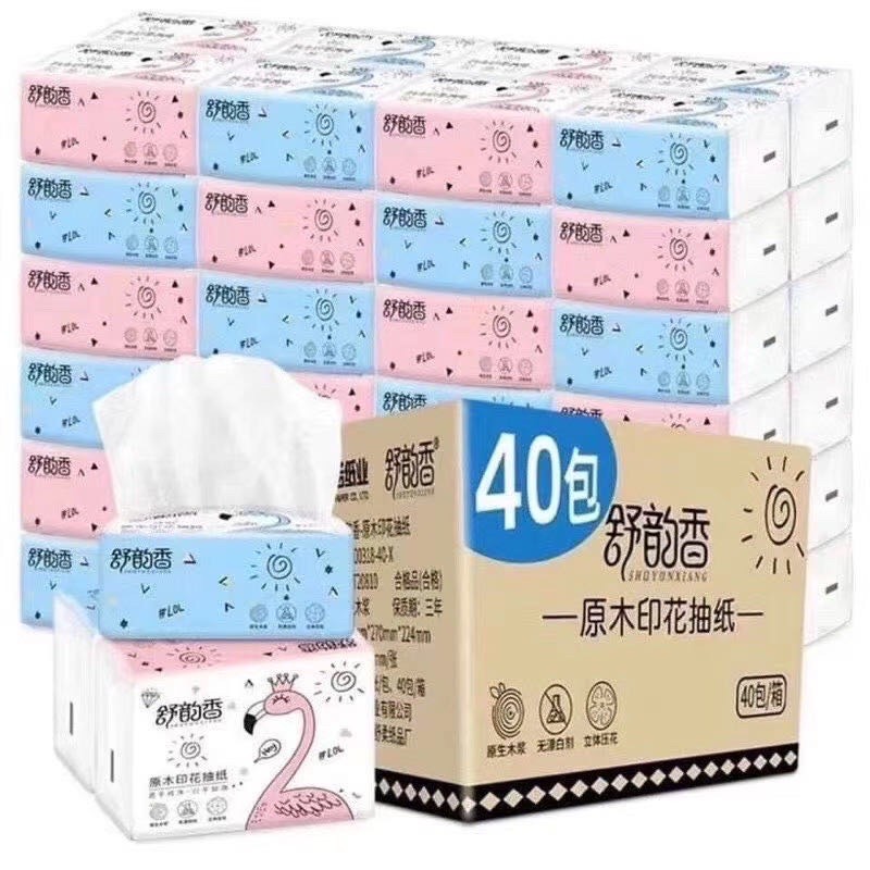 ถูกที่สุด!! ทิชชู่ฟามิงโก้ กระดาษทิชชู่พกพา กระดาษเช็ดอเนกประสงค์
