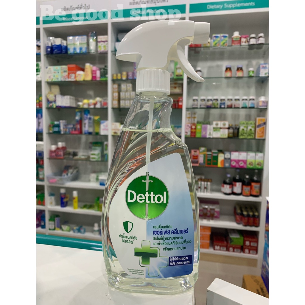 เดทตอล แอนตี้แบคทีเรีย เซอร์เฟส คลีนเซอร์ 500 มล. Dettol Antibacterial Surface Cleanser 500 ml