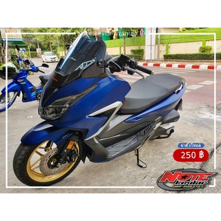 ขาตั้งโหลด Honda Forza-300 / Forza-350 สีดำ พร้อมสปริง