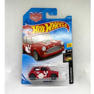 Hotwheels Morris Mini red