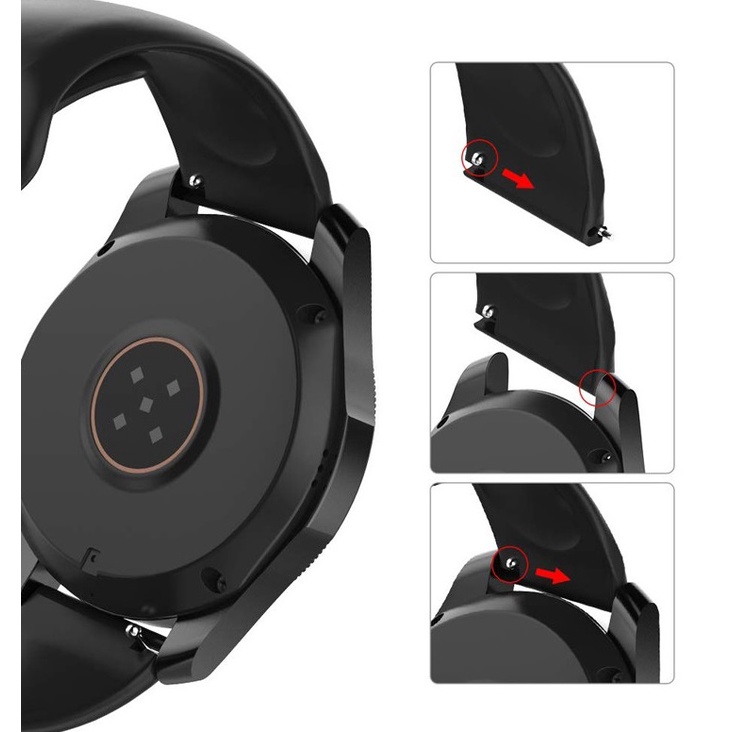 20mm 22mm สายนาฬิกาข้อมือซิลิโคน แบบนิ่ม สําหรับ Huami Amazfit GTR Mini 2 3 4 42mm 47mm GTR2 GTR 2E GTR4 GTR3 Pro
