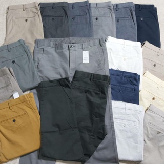 ❈☬✟Uniqlo Chino (Slim) แบรนด์แท้มือ2 สภาพมือ1 ทักแชทสอบถามก่อนสั่งซื้อ