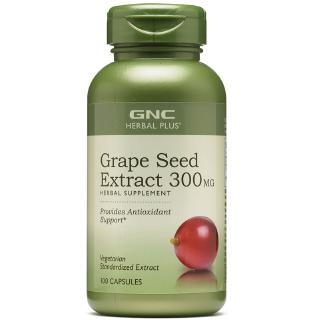 GNC Grape Seed Extract 300mg 100 Capsules Antioxidant Whitening USA เมล็ดองุ่น สารสกัดจากเมล็ดองุ่น สหรัฐ ไวท์เทนนิ่ง