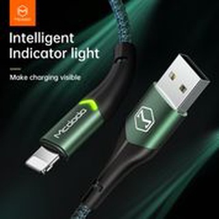 Mcdodo สายชาร์จip. USB Cable Super LED