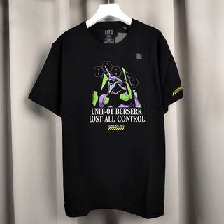 Uniqlo เสื้อยืดแขนสั้น EVA พิมพ์ลาย Evangelion UT Joint Series แฟชั่นฤดูร้อน สําหรับผู้ชาย และผู้หญิงยืด.สบาย.รัก