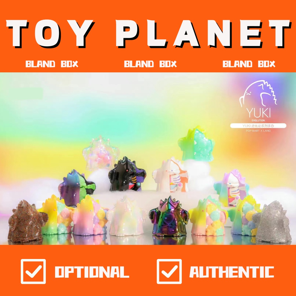 [TOY Planet] POP MART Popmart ART TOY YUKI Evolution series กล่องสุ่ม