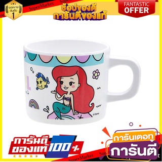 ถ้วยหู SUPERWARE PRINCESS ARIEL 300 มล. แก้วน้ำ MUG 300ML SUPERWARE PRINCESS ARIEL