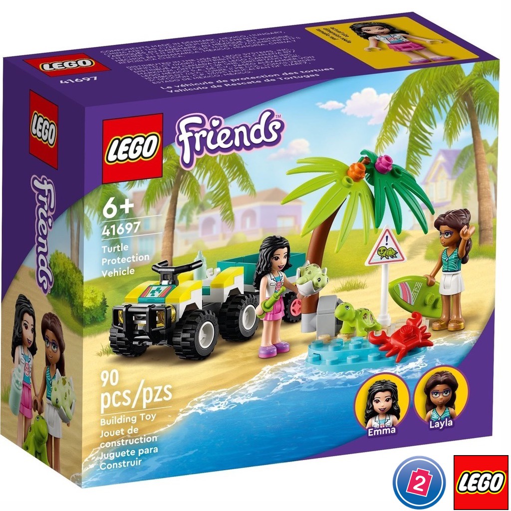 เลโก้ LEGO Friends 41697 Turtle Protection Vehicle