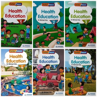 Perfect Match Health Education Primary 1-6#แบบเรียนและแบบฝึกหัดวิชาสุขศึกษา ชั้นป1-6