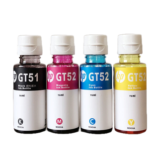 หมึกแท้ HP GT51 XLดำ,GT53 XLดำ GT52 สี C, M, Y **ไม่มีกล่อง**ของแท้100%