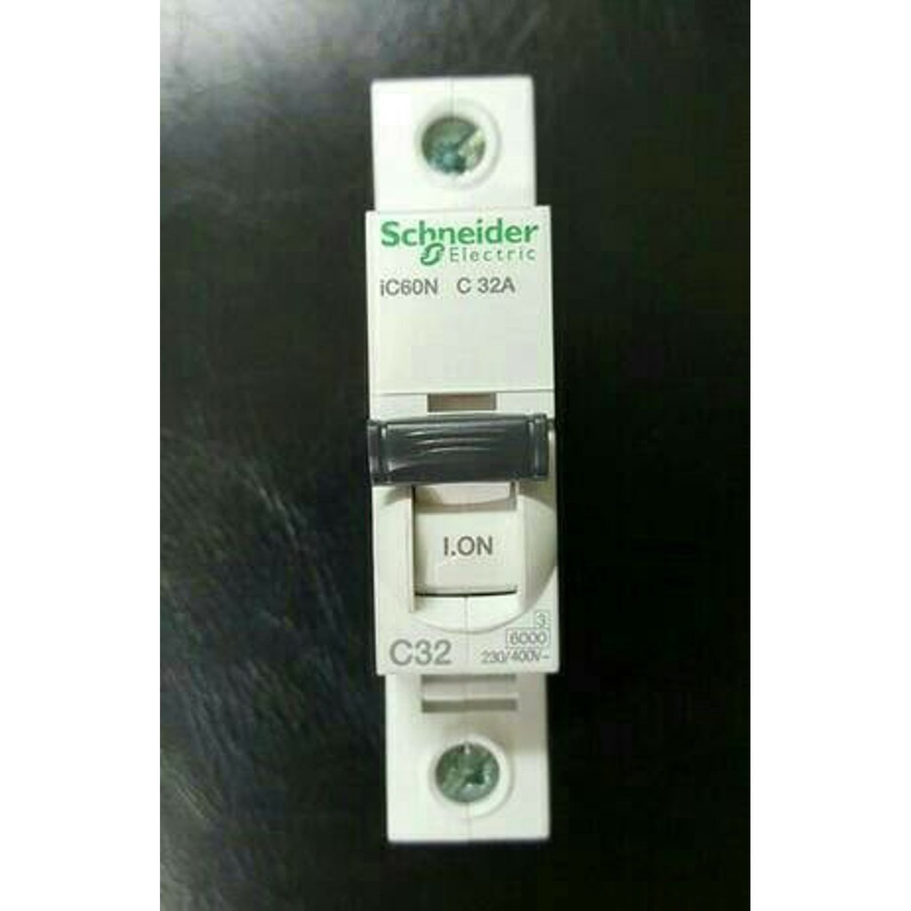 MCB 1P 32A 1Phase 32A 1Pole 32A IC60N Schneider