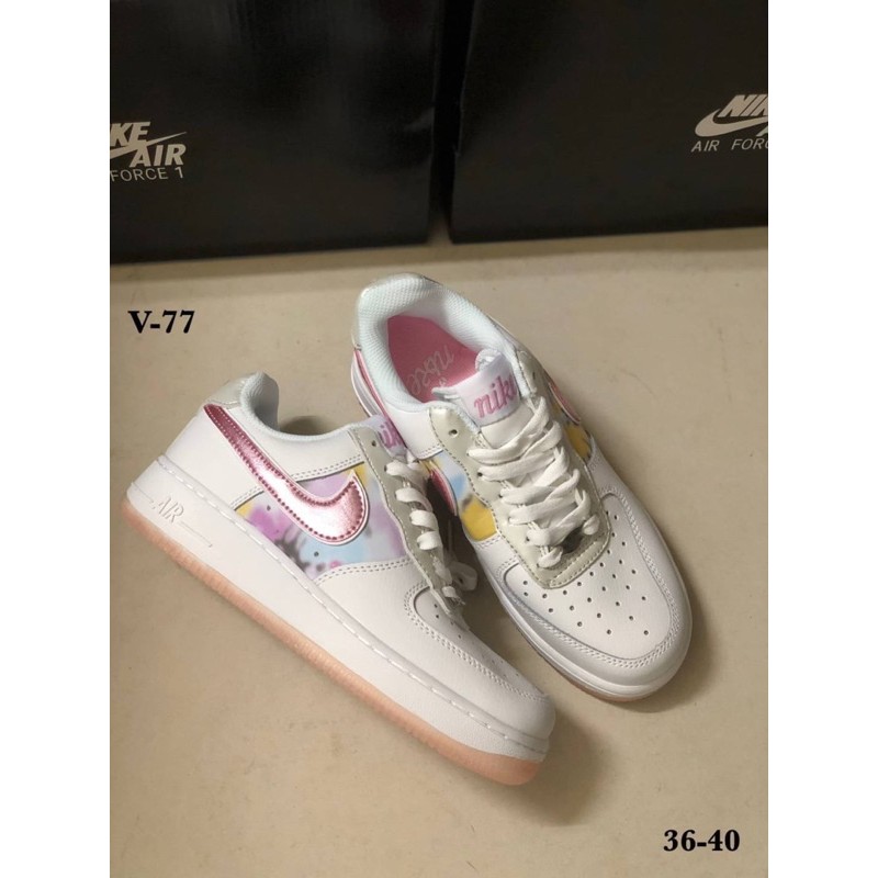 Nike Air Force 1 Low (size36-40)White Pink