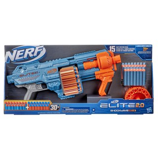 NERF Elite 2.0 Shockwave RD-15 Surgefire Blaster Gun ปืนเนิร์ฟ แบบชักยิง ของแท้