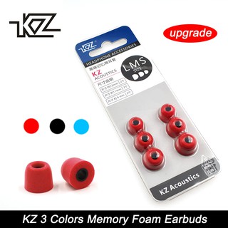 KZ Original NOISE Isolating comfortble หน่วยความจำโฟมหูฟังหูฟังหูฟังหูฟังสำหรับหูฟัง