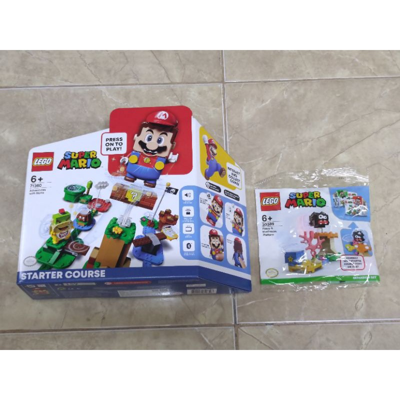 ได้ทั้งเซ็ต!!  เลโก้มือ1 แท้100% Lego 71360 Super Mario แถม polybag 30389 ฟรี