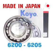 KOYO 6200 KOYO 6201 KOYO 6202 OYO 6203 KOYO 6204 KOYO 6205 KOYO 6205 NR ของแท้ 100 %  MADE IN JAPAN