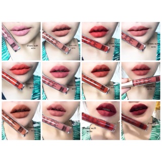 HF581 Sivanna Colors Luxuly Nude Matte Lip Liquid ลิปสติกลิควิดเนื้อแมท แบบจุ่ม สิวันนา สิวานนา