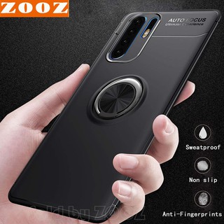 Huawei P30 Pro Lite Soft TPU Case Armor Magnetic Ring Cover Flexible Rubber Phone Casing for Huawei P 30 Pro Lite P30 P30Pro P30Lite