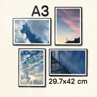 กรอบรูป A3 ขนาด29.7x42cm มีหลายสีให้เลือก