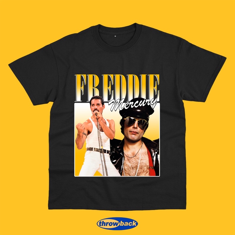 เสื้อยืด Freddie MERCURY HOMAGE