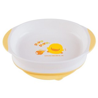 PiyoPiyo-จานใส่อาหารก้นดูด(แบบมีหู 2 ข้าง)