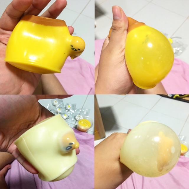 สกุชชี่ พุดดิ้ง ไข่ขี้เกียจ | Gudetama pudding | squishy