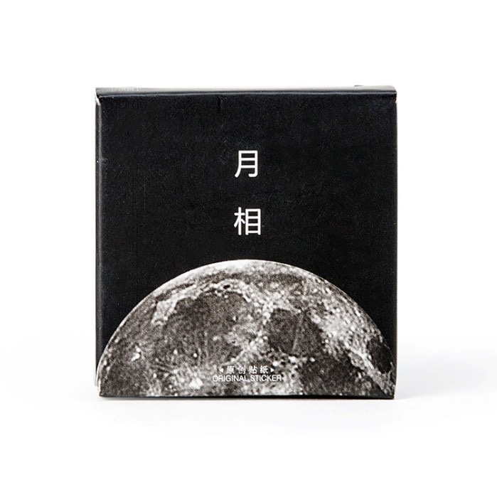 Moon Phase ปฏิทิน Planet Journal สติกเกอร์ตกแต่งวัสดุ Journal วัสดุ 冷日星 Alexander手球安装饰手素ฐาน