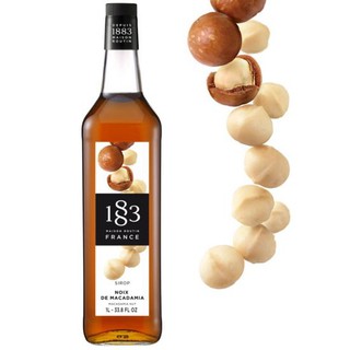 1883 MACADAMIA NUT SYRUP 1000 ml. (1883 น้ำเชื่อมกลิ่นแมคคาเดเมีย นัท 1000 มล.)