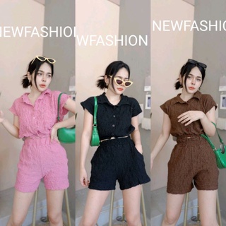 #ป้าย ZARA Set2 ชิ้น.ผ้าย่นใหญ่ ZARAเนื้อยืกแบบดีมาก เสื้อปก +กางเกง