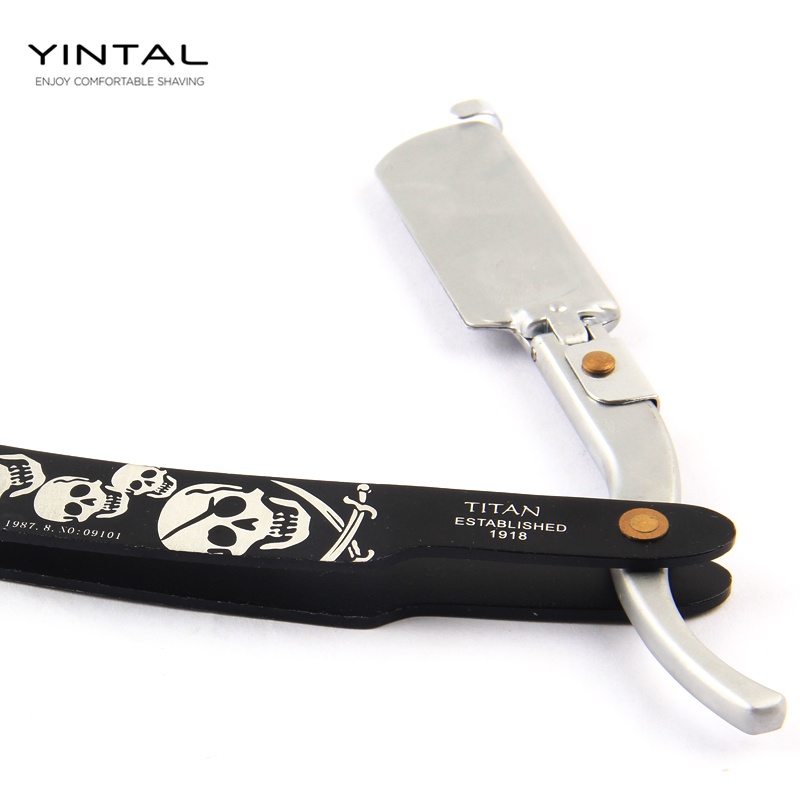 Straight Razor bright silver Polish Men39s Straight Shaving Razor ...