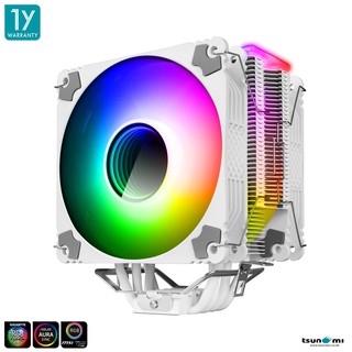 ซีพียูคูลเลอร์ Tsunami Protector 1264W Quad-Pipes (150W) P.W.M.  ARGB CPU Cooler รับประกันสินค้า 1 ปี