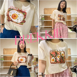 Weekendwonder - เสื้อยืด เสื้อครอป Oversize - รุ่นBrekkie Series