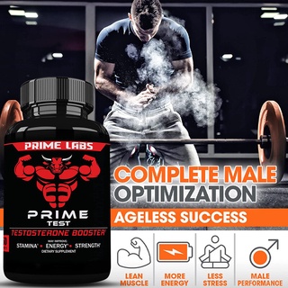 PRIME LABS Series Testosterone Booster 60/120 Caplets เทสโทสเทอโรน สุขภาพของผู้ชาย 500mg [ สินค้าสต็อก ]