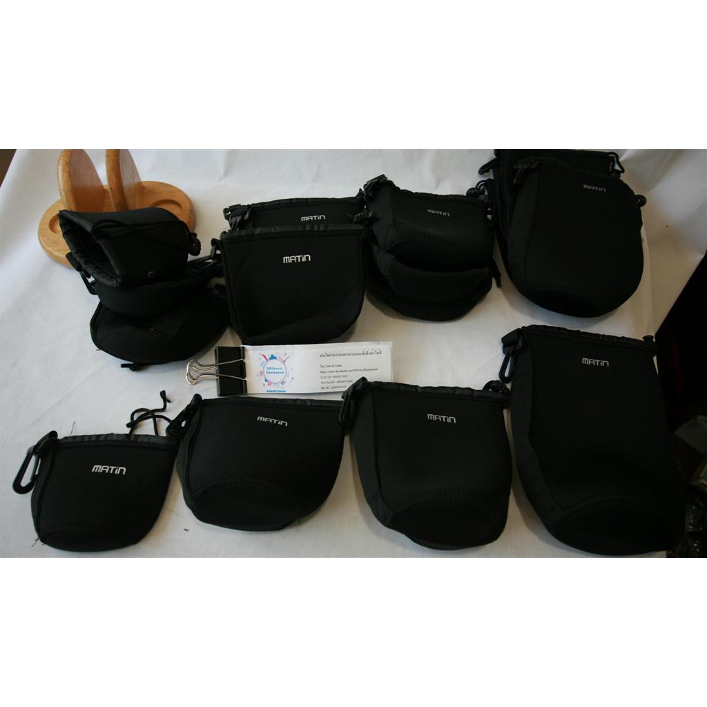 ( สินค้า OEM ) ถุงใส่เลนส์ ยี่ห้อ Matin (รหัสสินค้า : XJ-012)