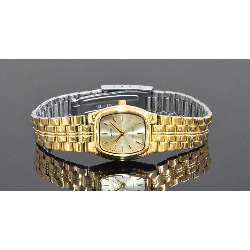 แท้ศูนย์ Casio นาฬิกาข้อมือผู้หญิง สายสแตนเลส สีเงิน รุ่น LTP-1169G LTP-1169 LTP-1169G-9A  / ประกัน 1  ปี รูปที่ 4