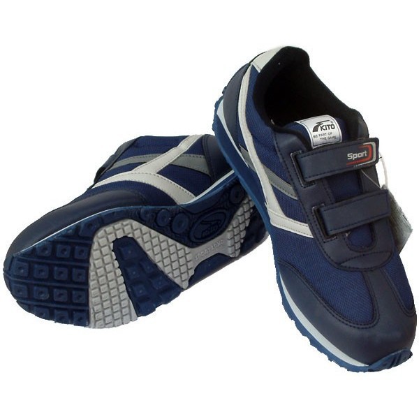 รองเท้ากีฬาผู้ชาย Kito SJG 6218 รองเท้าผ้าใบ jogging วิ่ง ออกกำลังกาย แบบแปะเทป
