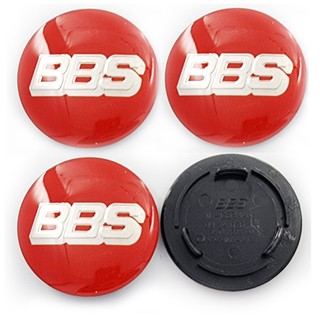 ฝาครอบดุมล้อ BBS บีบีเอส  หน้าอะคิริค 48 mm. / 70 mm. ราคาต่อ 4 ชิ้น