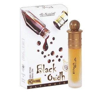 น้ำหอมอาหรับ ​แท้​ Black​ Oudh​ Al nuaim​ perfume​ oil ​6ml ​น้ำหอม น้ำหอมผู้ชาย น้ำหอมพกพา หอมสดชื่น น้ำหอมแท้